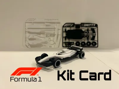 formula 1 kit card