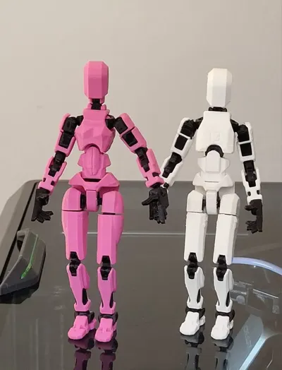 Articulated Mannequin Figure | 3D Printed Poseable Human Model | Drawing Reference Dummy for Artists