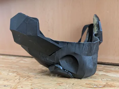 metal gear rising raiden prosthetic jaw